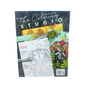 Somerset Studio The Coloring Studio Adult Coloring Book - 110 Pages